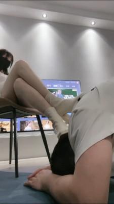 【樱桃大大】靴子原味肉丝辱狗 bf22846