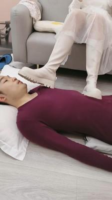 【神乐sama】长靴白丝踩地毯 bf22606