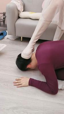 【神乐sama】长靴白丝踩地毯 bf22606