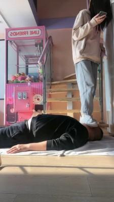 【酒酿丸子】学生素人全体重踩踏 bf22584