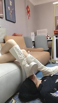 【丫丫】脏长靴S踩踏喂食 bf22602