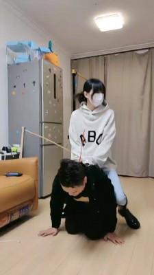 【暴力美学】长靴学生主暴打老师 bf22550