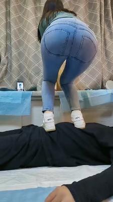 【咩祖】小白鞋全体重踩踏 bf22480