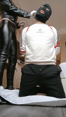 【多多】御姐皮装调狗 bf22304