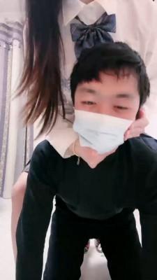 【罗宾】JK萝莉圣水+夹狗头+全体重踩手 bf22254