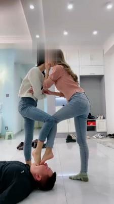 【麋鹿银儿】超狠双胞胎正式入圈调 bf22196