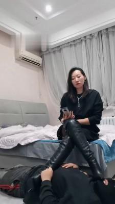 【冷御】长靴黑丝诱惑狗 bf22181