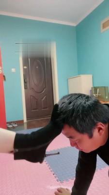 【骑士语阳】长靴S骑马/舔脏鞋底/闻原味肉丝脚 bf22127