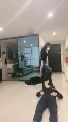 【冷颜】马靴玩弄圈养奴 bf22102