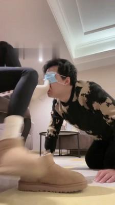 【阿月】萝莉主-舔脏鞋底/吃白袜 bf22046