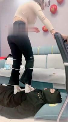 【精神小妹】情侣奴下奴-教母畜虐狗 bf22050