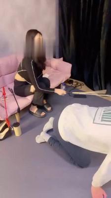 【冷鸢大大】拖鞋抽耳光/鞭打 bf22018