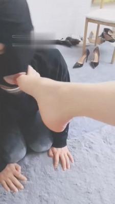 【灵竹】黑丝美腿诱惑狗 bf21987