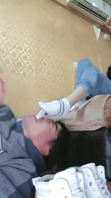 【猫咪大人】沐足店喝圣水/舔脏鞋底【双视角版】 bf21997