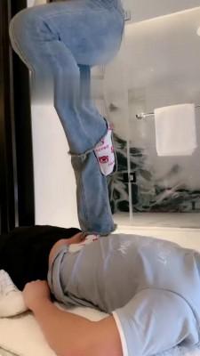 【上海赵丽颖】精彩!超美车模羞辱情侣奴/奴下奴 bf21960