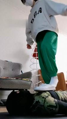 【暴力美学】强迫家奴舔脏鞋/白袜/裸足 bf21938