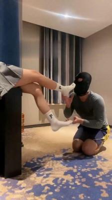 【优S】体校健身女神白袜虐打 bf21909