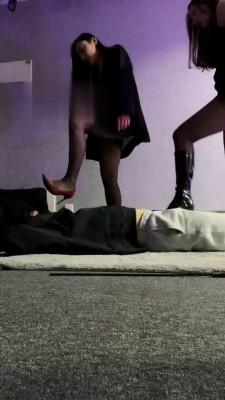 【伊诺】长靴高跟全体重踩踏 bf21913