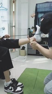 【美娜格格】原味白棉袜气味羞辱 bf21810