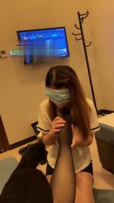 【橘子没熟】足浴店开发闺蜜做狗 bf21723