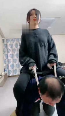 【麋鹿银儿】超模两素人群虐废物 bf21621