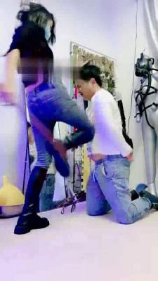 【莫妮卡】魔化训练-皮靴踢裆深喉吊绑奴 bf21466