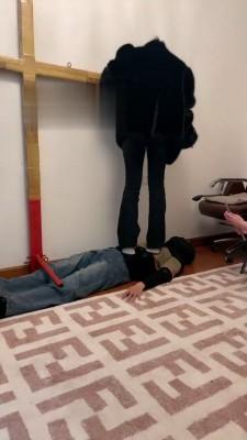 【言一】带素人脏鞋全体重踩踏【双视角版】 bf21497