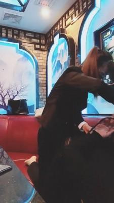 【雪琪琪】双S-KTV女服务员蹂躏客人【双视角版】 bf21434