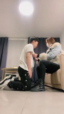 【晨颜】闻脏臭棉袜+坐脸【完整版】 bf21393