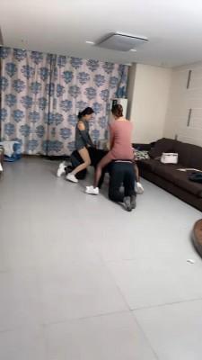 【麋鹿银儿】双素人S骑马+全体重踩 bf21344