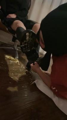 【言一】脏长靴踩踏食物喂食【双视角版】 bf19985