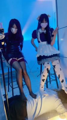 【礼礼大人】双S边直播边踩脚垫【双视角版】 bf19942