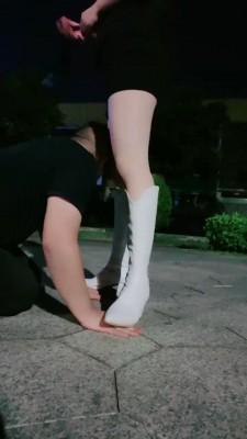 【雪琪琪】深夜户外遛狗 bf19907