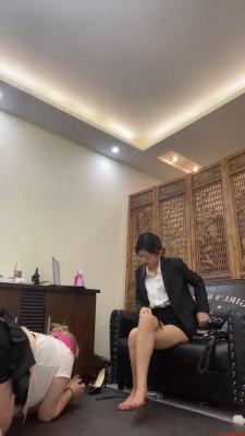 【琳嘉】办公室惩罚不听话学生【双视角版】 bf19908