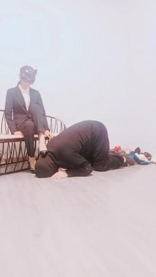 【晨沐】白领职业装高跟辱客户 bf19932