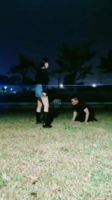 【雪琪琪】户外美女虐打醉汉 bf19948