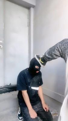 【辣妈S】户外让狗舔脏鞋底/圣水 bf19841