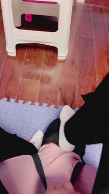 【语晴】骑马+原味白袜辱地毯 JS22102302