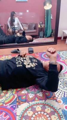 【晨颜】黑丝美腿生活化调狗 bf19722