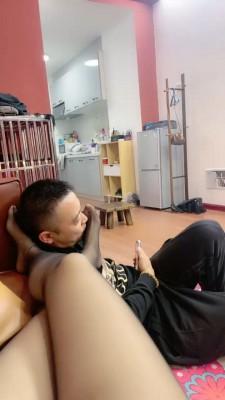 【晨颜】黑丝美腿生活化调狗 bf19722