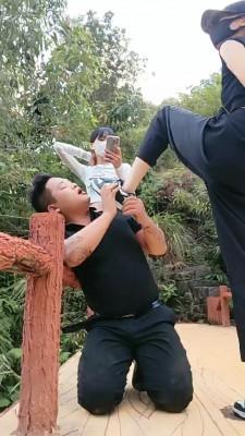 【暴力美学】双S户外暴力虐打【双视角版】 bf19610