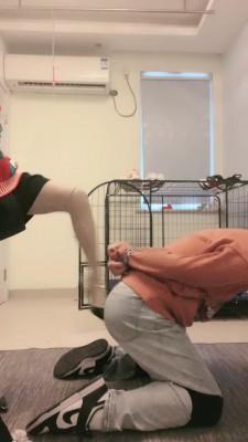 【安静/陌初】带闺蜜踩踏耳光舔鞋狗【双视角版】