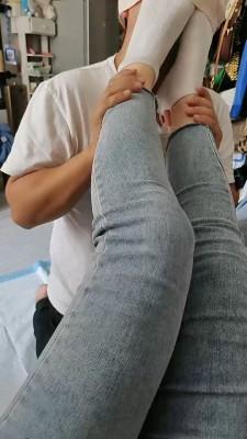 【00后十言】原味白袜辱脚垫【完整版】 bf19563