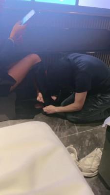 【貂蝉】带素人闺蜜沐足店调狗 bf19532