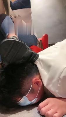 【丹祖宗】火锅店公开玩狗 bf19500