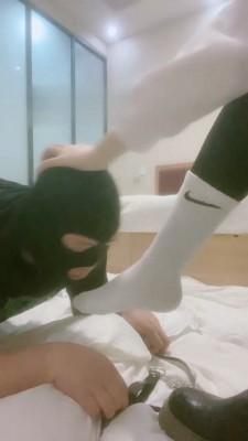 【靡兔】短靴原味白袜气味羞辱 bf19487