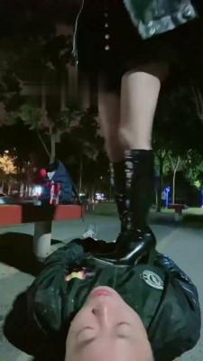 【一诺大小姐】长靴御姐户外虐跟踪狂 bf19385