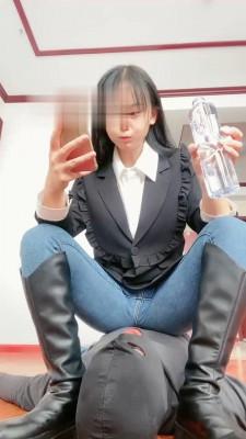 【悦主大人】军统长靴白袜遛狗 bf19405