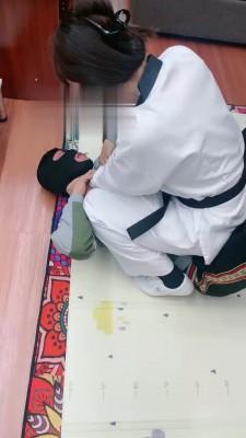 【小祖宗S】双跆拳道女神暴力踢踹 bf19334