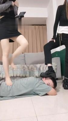 【重庆男神】素人闺蜜双S首次上课（双视角） bf19281